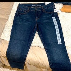 Nwt old navy original mid rise jeans size 6 short